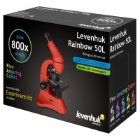 Mikroskop Levenhuk Rainbow 50L Ametyst 40x-800x