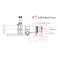 Apochromatický refraktor William Optics 73/430 ZenithStar 73 Blue OTA