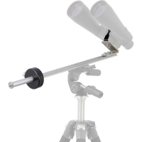 Omegon binocular mount with counterweight