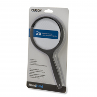 Zvětšovací sklo Carson 2x Power 4″ Oversized Handheld Magnifier