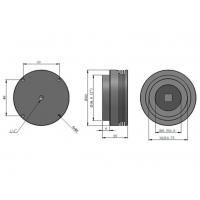 Farebná kamera ZWO ASI120MC-S USB3.0 High-speed Colour Camera - moon, planets, weather